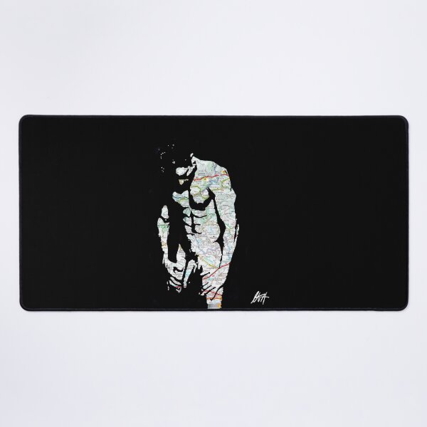 Item preview, Muscled Smooth Gay Lad With Long Dick Map Art By NLMKArtStudio designed and sold by NLMKArtStudio.