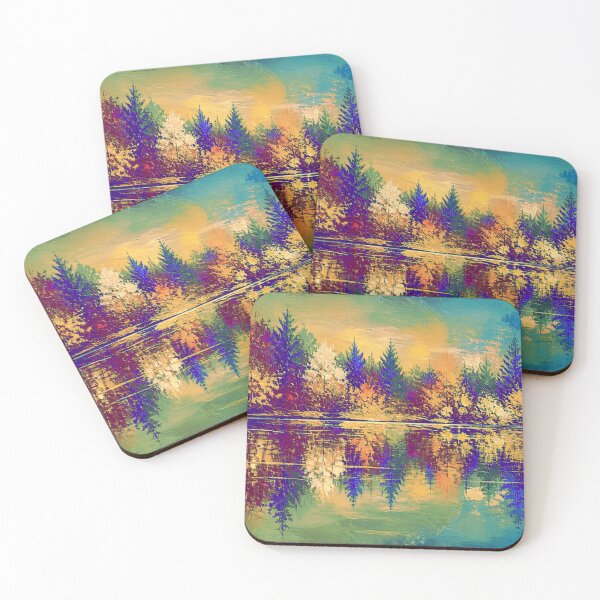 Item preview, Violet Acrylic Shoreline designed and sold by lifeinspired4u.