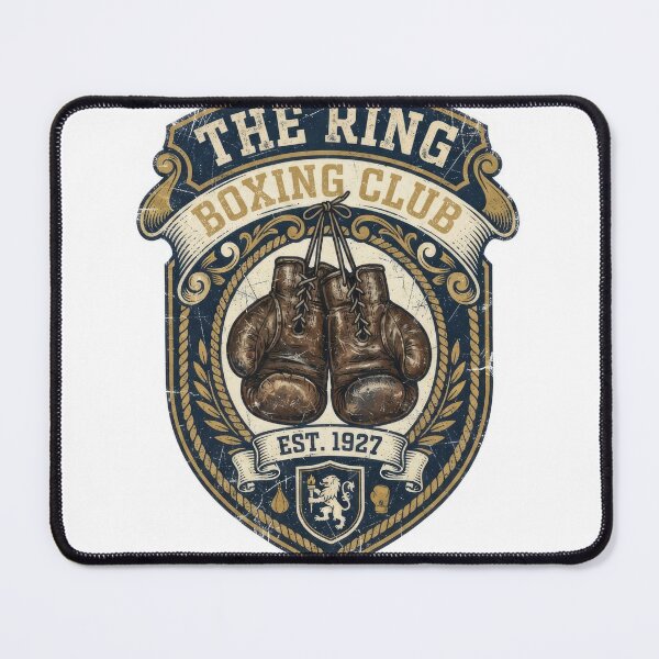 Item preview, Vintage Boxing Gloves Crest Graphic Emblem Art designed and sold by Rahat3344.