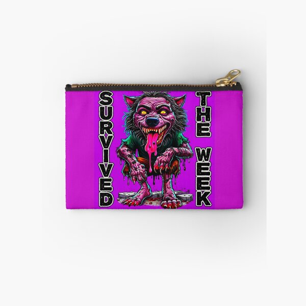 Item preview, Survived The Week - Grotesque Werewolf Party Animal Art designed and sold by OmniaGlobal.