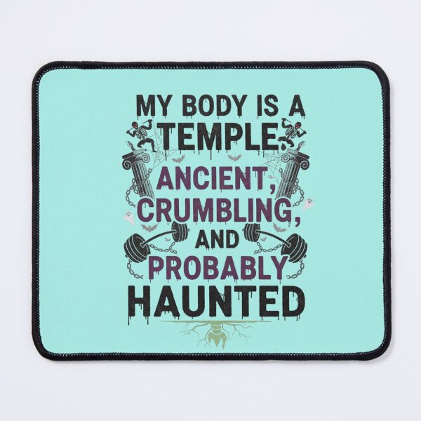 Item preview, Body Temple Ancient Crumbling Graphic designed and sold by Exquisite Design Studio „Paculówka”.
