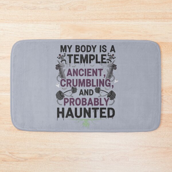 Item preview, Body Temple Ancient Crumbling Graphic designed and sold by Exquisite Design Studio „Paculówka”.