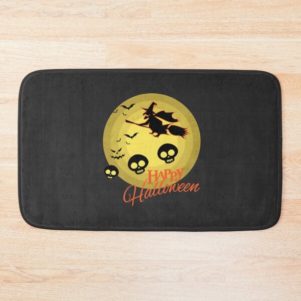 Item preview, Cute Happy Halloween Design with Festive Pumpkin and Smiling Ghost designed and sold by mkz438.