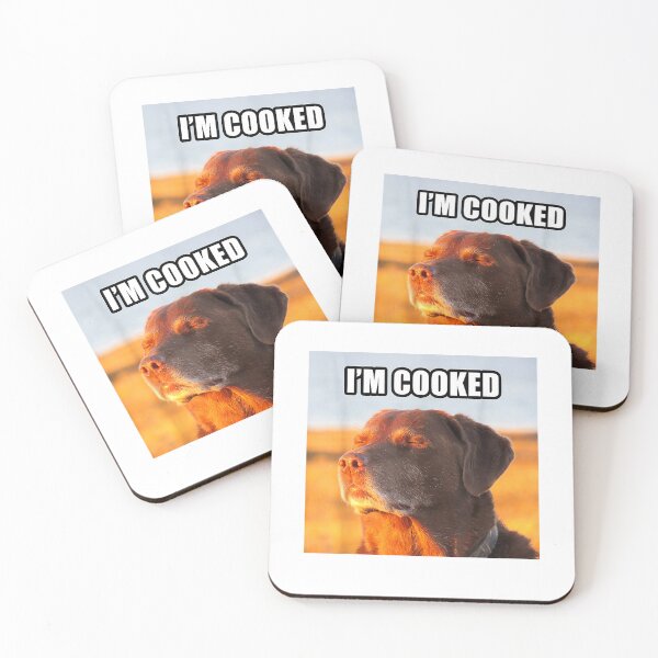 Item preview, I'm Cooked Dog Funny Meme T-Shirt designed and sold by Model-Yoys.