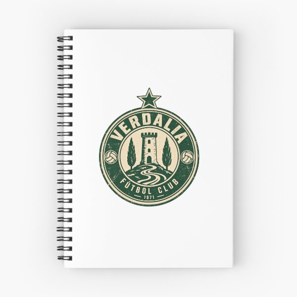 Item preview, Verdalia FC Vintage Green Retro Football Crest 1971 designed and sold by DriftcoreStudio.