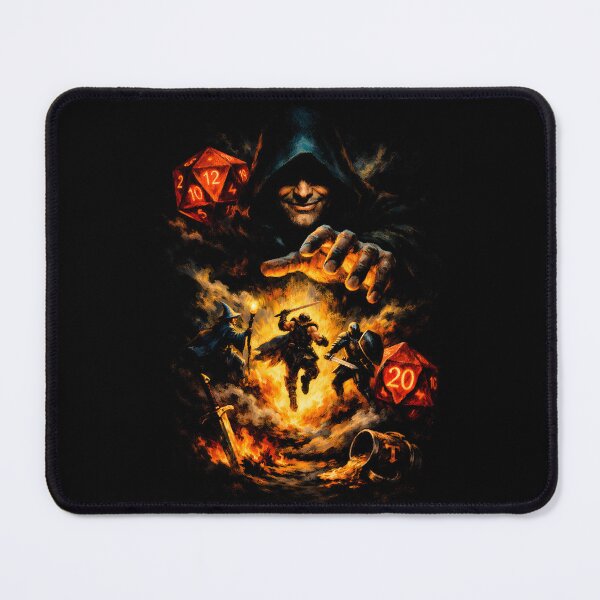 Item preview, Master Of The Campaign – Tabletop RPG Dungeon Master Graphic Tee designed and sold by Overlord Kingdom.