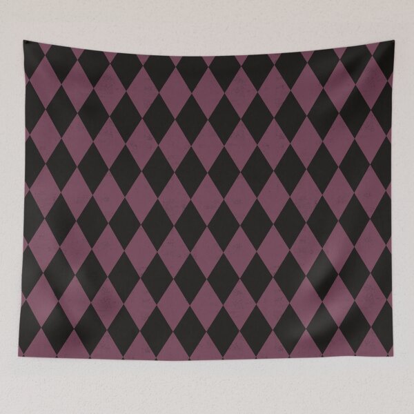 Item preview, Burgundy Harlequin designed and sold by birchandbirdbk.