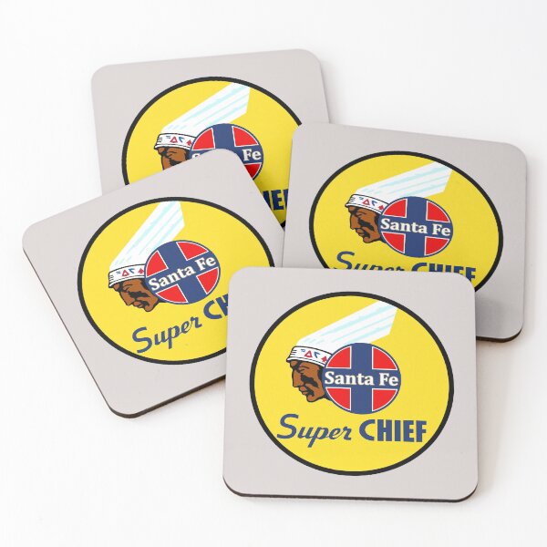 Item preview, Super Chief Drumhead Logo Modern designed and sold by Trains-and-Rail.