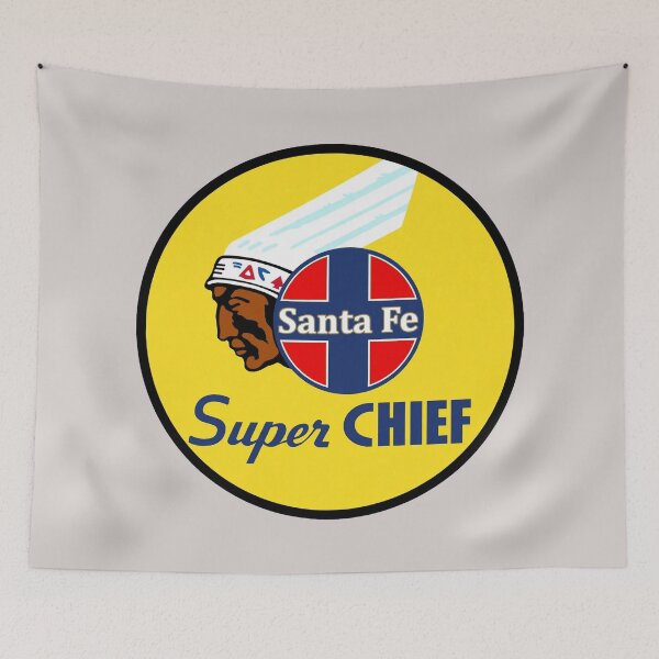 Item preview, Super Chief Drumhead Logo Modern designed and sold by Trains-and-Rail.