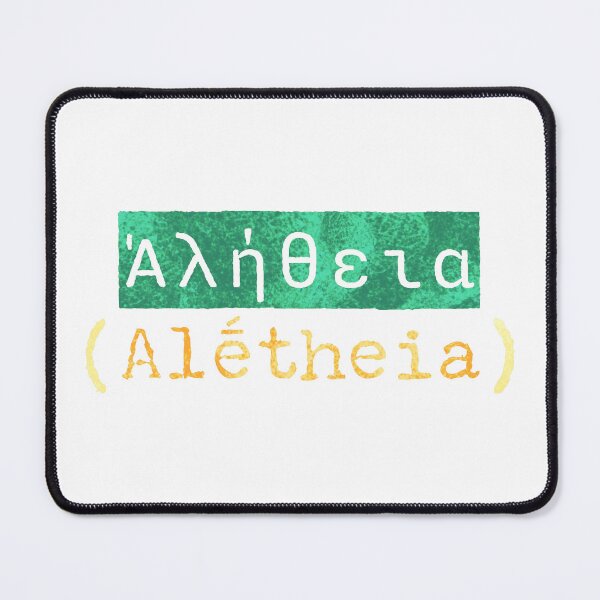 Item preview, Ἀλήθεια (Alḗtheia) - The Greek Word for Truth designed and sold by silviaxe.