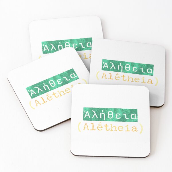 Item preview, Ἀλήθεια (Alḗtheia) - The Greek Word for Truth designed and sold by silviaxe.