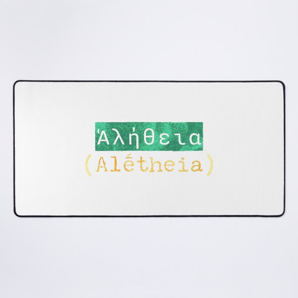 Item preview, Ἀλήθεια (Alḗtheia) - The Greek Word for Truth designed and sold by silviaxe.