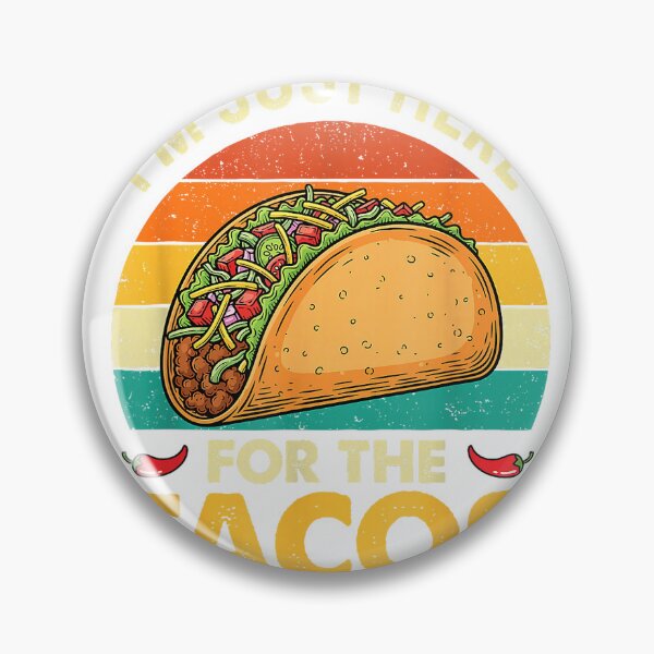 Item preview, I'm Just Here for The Tacos - Taco Lover Cinco de Mayo T-Shirt designed and sold by Pahagh19.