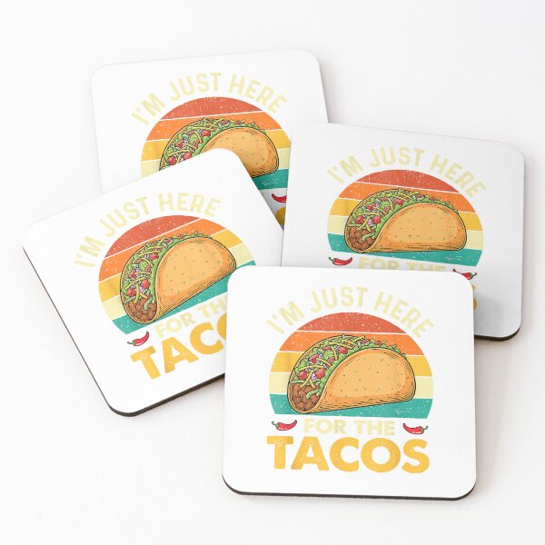 Item preview, I'm Just Here for The Tacos - Taco Lover Cinco de Mayo T-Shirt designed and sold by Pahagh19.