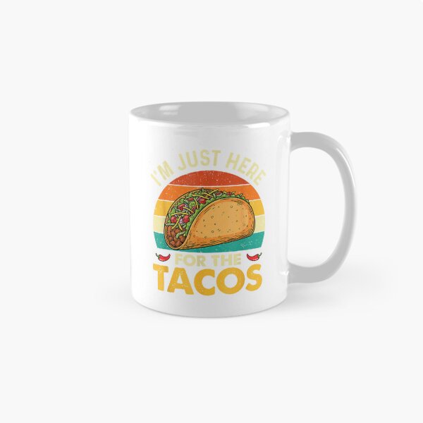 Item preview, I'm Just Here for The Tacos - Taco Lover Cinco de Mayo T-Shirt designed and sold by Pahagh19.