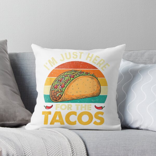 Item preview, I'm Just Here for The Tacos - Taco Lover Cinco de Mayo T-Shirt designed and sold by Pahagh19.