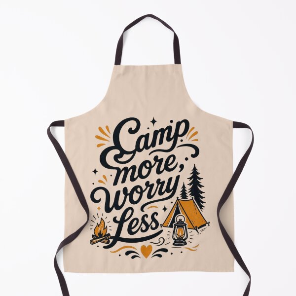 Item preview, Camp More Worry Less Camping Adventure designed and sold by NosandEdgy.