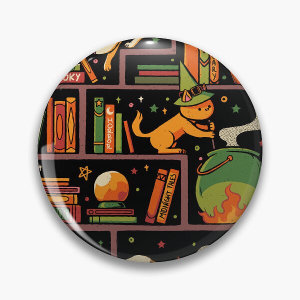 Item preview, Bookstore Halloween designed and sold by Tobe Fonseca®.