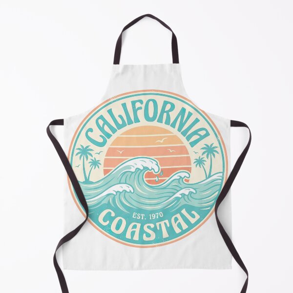 Item preview, Vintage California Coastal Surf Sunset Badge Art designed and sold by Rahat3344.