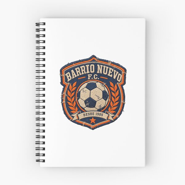 Item preview, Barrio Nuevo FC Vintage Patch Retro Soccer Crest 1985 designed and sold by DriftcoreStudio.
