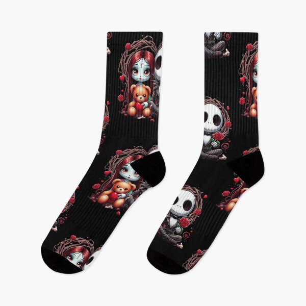 Item preview, Creepy Gothic Doll Girls with Roses designed and sold by Krasnovaovaova.