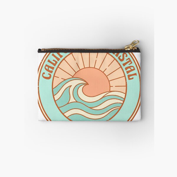 Item preview, Retro California Coastal Ocean Wave Sunset Emblem designed and sold by Rahat3344.
