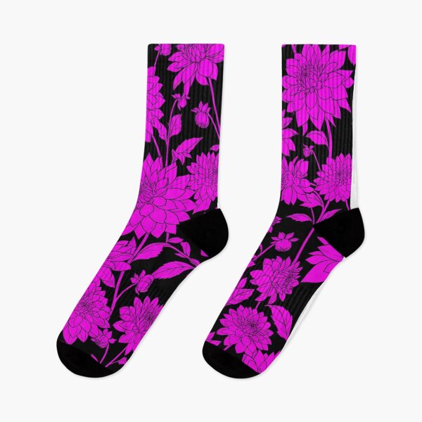 Item preview, Electric Pink Floral Botanical Pattern designed and sold by Owcomm.