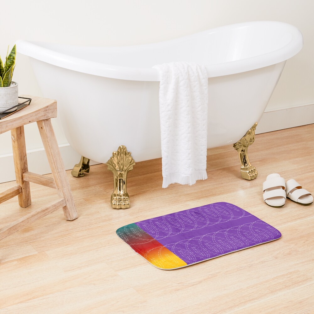 Item preview, Bath Mat designed and sold by ScriptAbst.