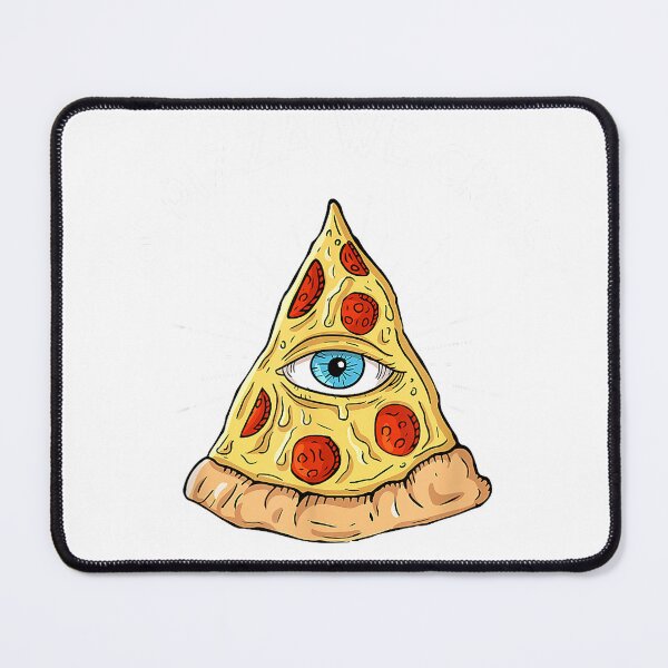 Item preview, in Pizza We Crust - All-Seeing Eye - Food Lover Foodie T-Shirt designed and sold by teluguredbubble.