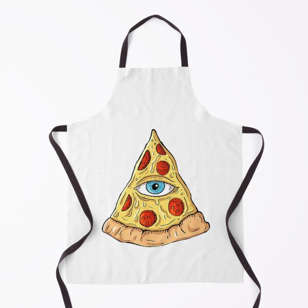 Item preview, in Pizza We Crust - All-Seeing Eye - Food Lover Foodie T-Shirt designed and sold by teluguredbubble.