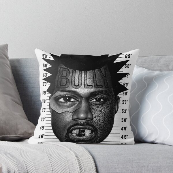 Item preview, Kanye West Bully Black and White Mugshot Portrait designed and sold by UrbanLayers.