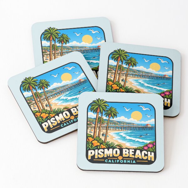 Item preview, Pismo Beach, California USA designed and sold by Myra365Art.