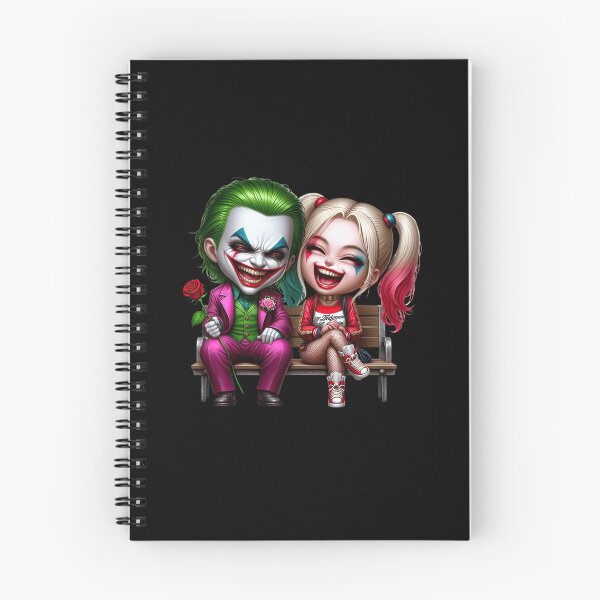 Item preview, Spooky Clown Couple with Red Rose designed and sold by Krasnovaovaova.