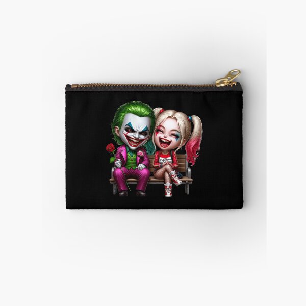 Item preview, Spooky Clown Couple with Red Rose designed and sold by Krasnovaovaova.