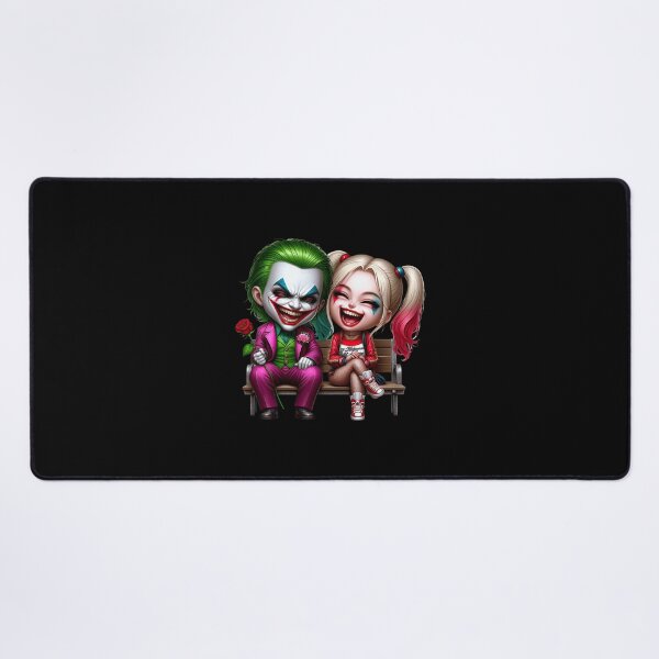 Item preview, Spooky Clown Couple with Red Rose designed and sold by Krasnovaovaova.