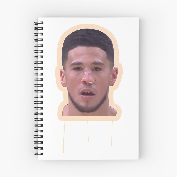 Item preview, Devin Booker Nosebleed and Broken Nose Artistic Illustration by MelissaKranias designed and sold by DjProducerTANA.