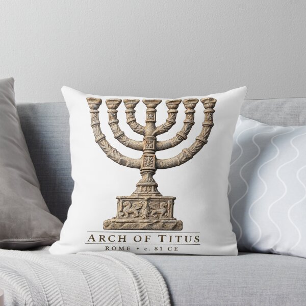 Item preview, Arch of Titus Menorah — Ancient Jewish History in Rome designed and sold by Past in Threads.