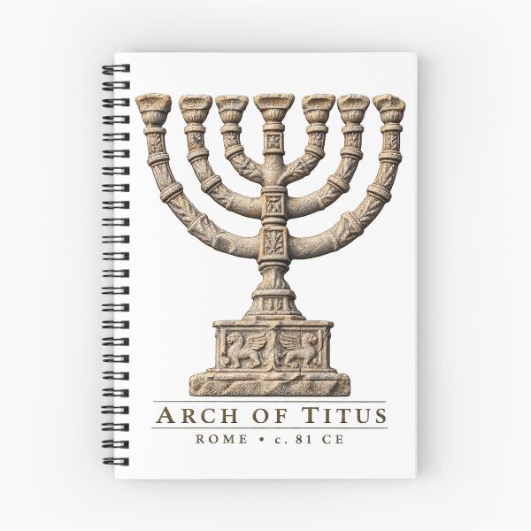 Item preview, Arch of Titus Menorah — Ancient Jewish History in Rome designed and sold by Past in Threads.