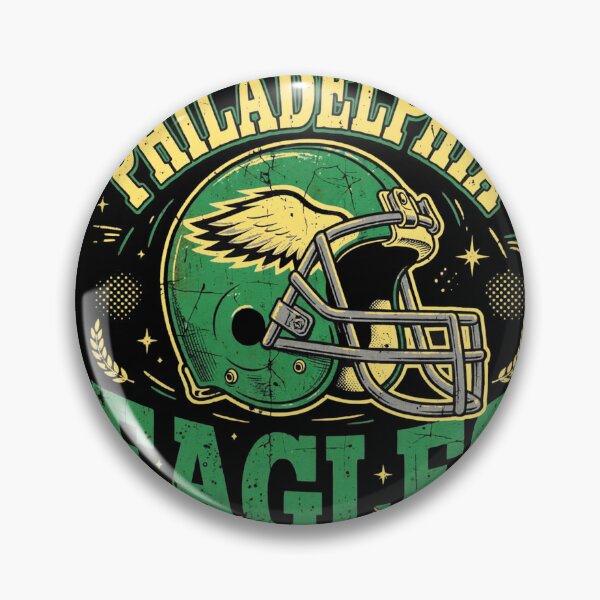 Item preview, Philadelphia Eagles Football League - Vintage Green Helmet Gold Edition designed and sold by Yassinejayed.