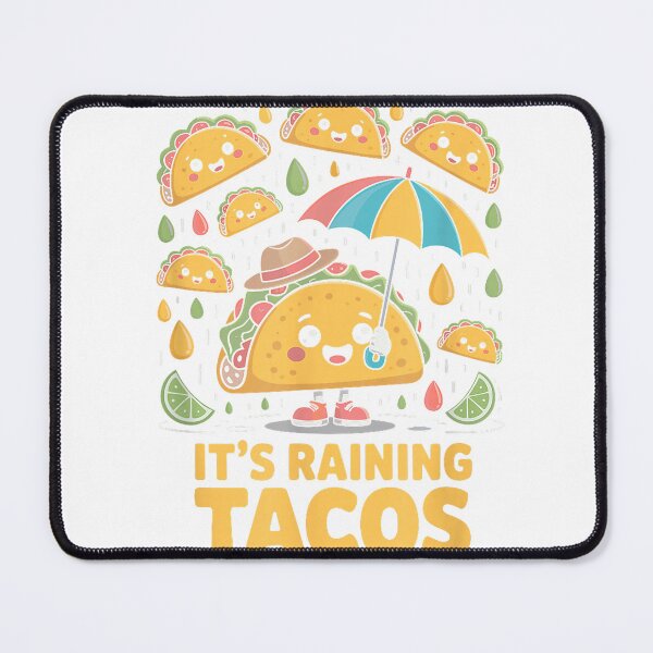Item preview, It's Raining Tacos Funny Mexican Food Taco Lovers Fiesta T-Shirt designed and sold by Cute-Pretty.