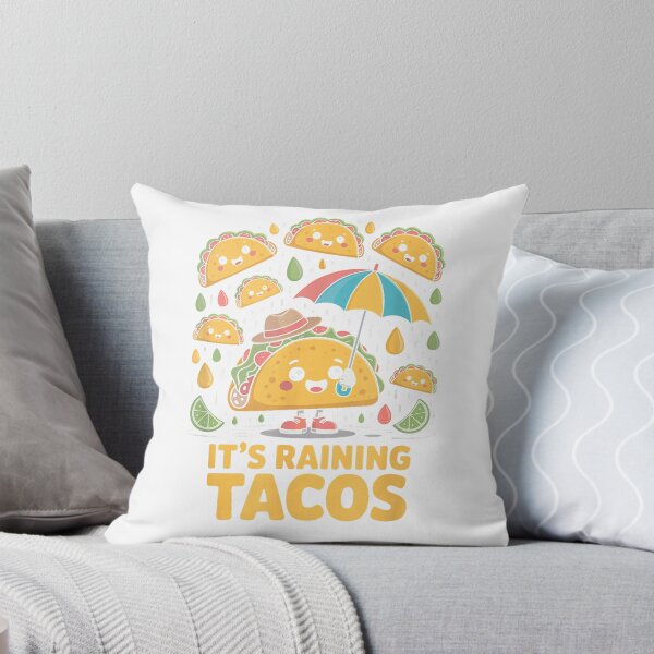 Item preview, It's Raining Tacos Funny Mexican Food Taco Lovers Fiesta T-Shirt designed and sold by Cute-Pretty.