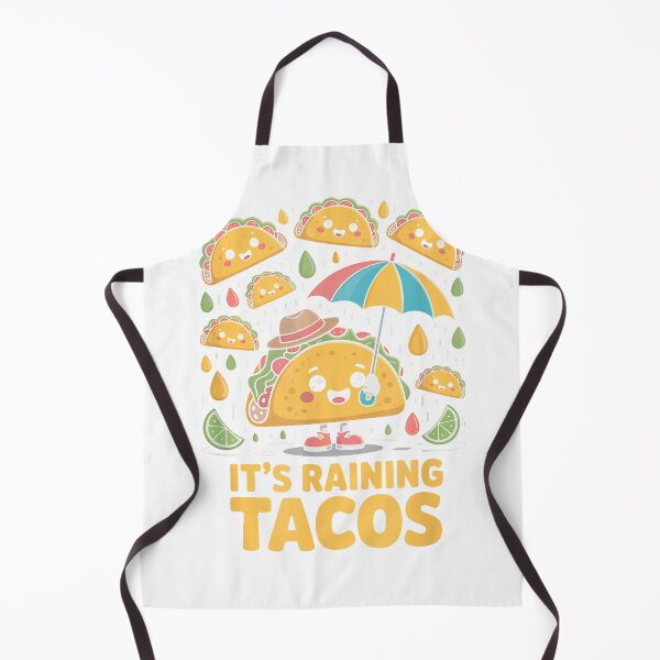 Item preview, It's Raining Tacos Funny Mexican Food Taco Lovers Fiesta T-Shirt designed and sold by Cute-Pretty.