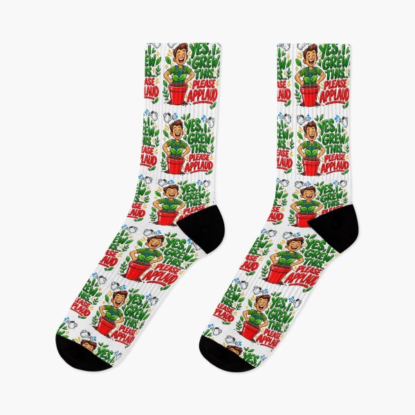 Item preview, Yes, I Grew This Please Applaud Funny Gardening Shirt designed and sold by TZehrfeldPhotos.