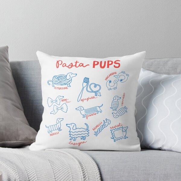 Item preview, Italian Cuisine Pasta Pups Dachshund Foodie Meme T-Shirt designed and sold by Atros.