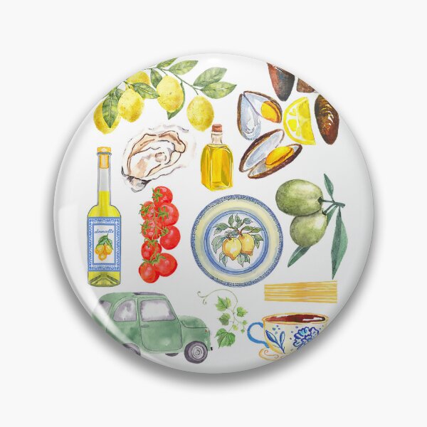 Item preview, Italian Summer Sardines tinned Fish Tomato Girl Food Lover T-Shirt designed and sold by Djtahar15.