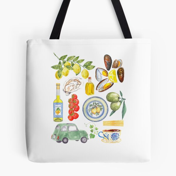 Item preview, Italian Summer Sardines tinned Fish Tomato Girl Food Lover T-Shirt designed and sold by Djtahar15.