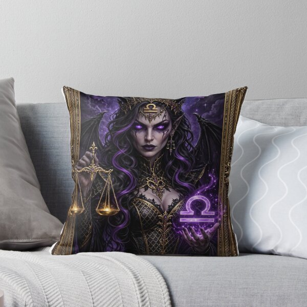 Item preview, Gothic Libra Demon Queen - Scales of Justice Zodiac | September 23 - October 22   designed and sold by Csaba1983.