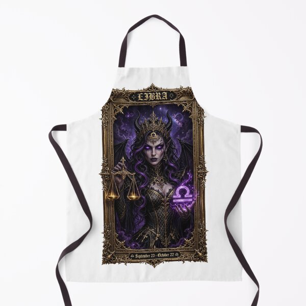 Item preview, Gothic Libra Demon Queen - Scales of Justice Zodiac | September 23 - October 22 designed and sold by Csaba1983.