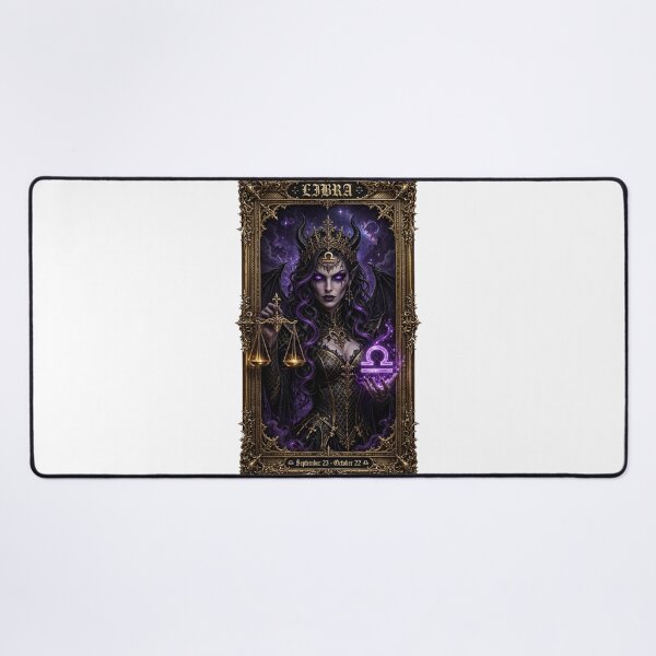 Item preview, Gothic Libra Demon Queen - Scales of Justice Zodiac | September 23 - October 22 designed and sold by Csaba1983.