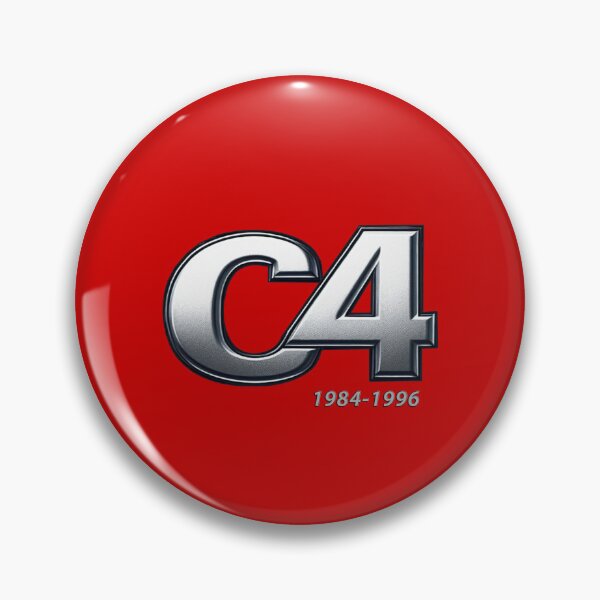 Item preview, C4 CLASSIC VETTE SPORTS CAR BADGE 1984 - 1996 MUSCLE CAR  designed and sold by classic car craze.